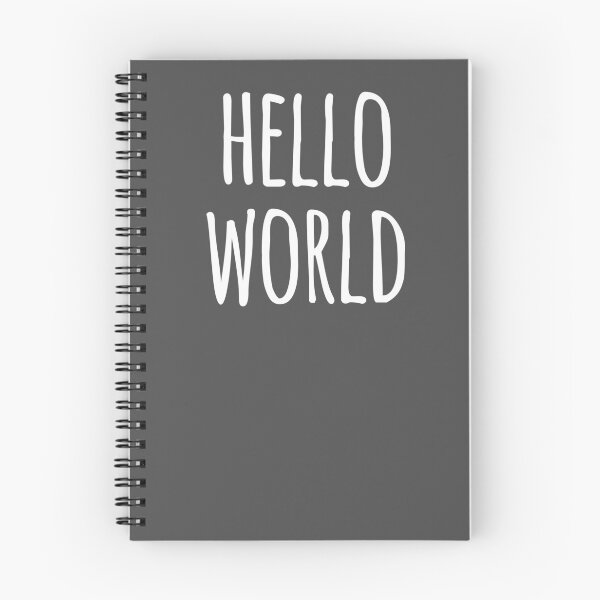 Item preview, Hello World designed and sold by the-elements.