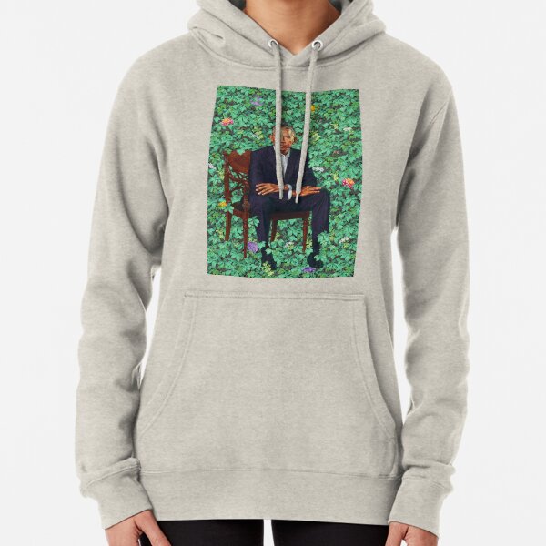 Obama Official Portrait Pullover Hoodie