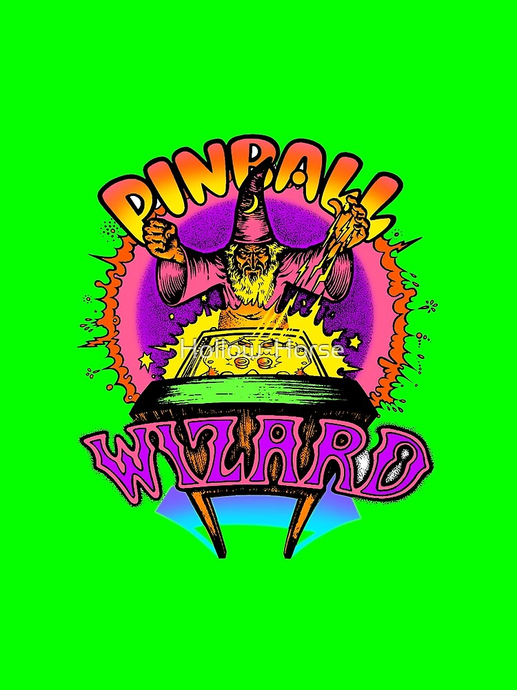 "Vintage Pinball Wizard" Tshirt for Sale by HollowHorse Redbubble