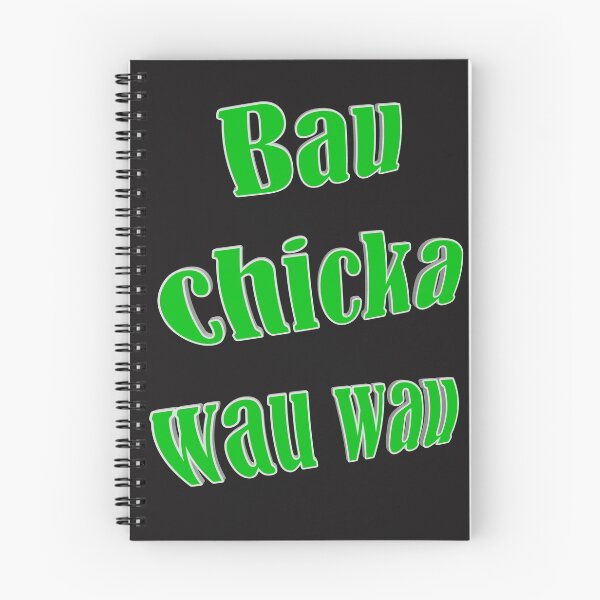 Item preview, Construction Chicka Wau Wau Speech Bubble Comic 3D Design Gift designed and sold by dm4design.