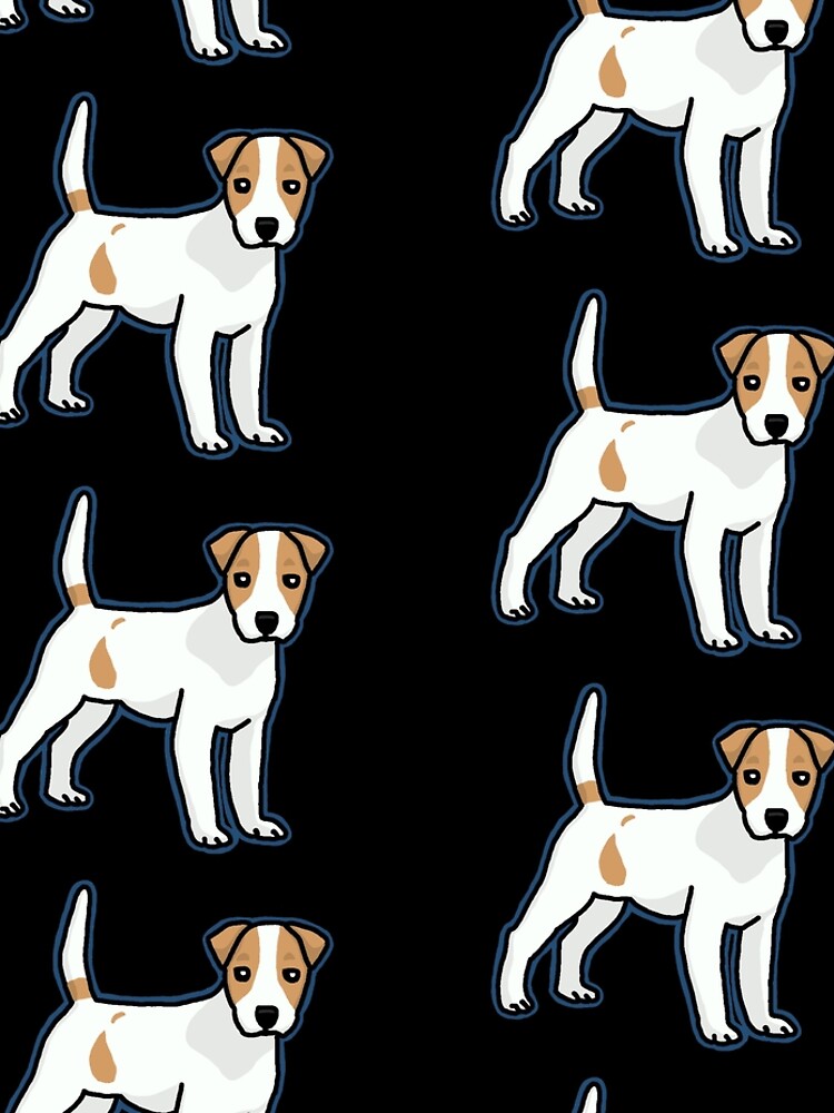 Discover Jack Russell Terrier, dog, cartoon Leggings