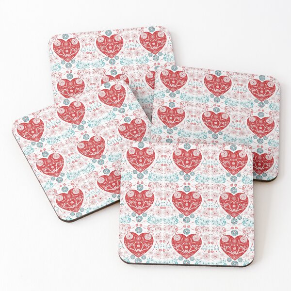 Item preview, Heart Red Teal designed and sold by famenxt.