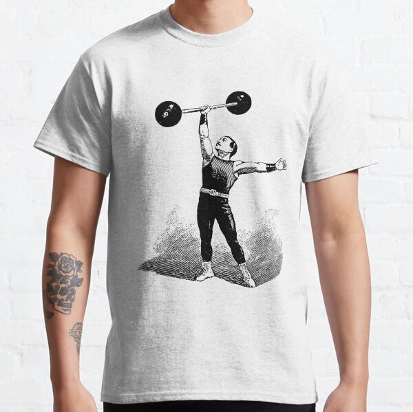 Item preview, Vintage weightlifter designed and sold by nowherenoplace.