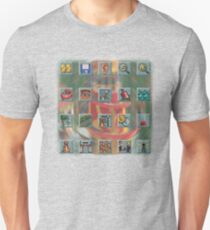 Roller Coaster Tycoon Icons Slim Fit T-Shirt