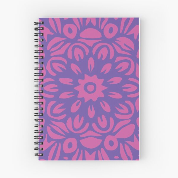 Item preview, Floral Burst, Dark Pink & Purple Mandala 17 designed and sold by Mia Harper Design.