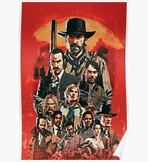 Red Dead Redemption Posters Redbubble