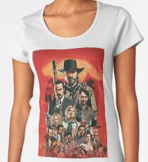 Red Dead Poster Fan Art Women's Premium T-Shirt