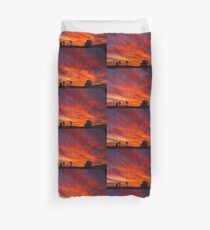 March Sunset Duvet Cover