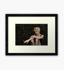 KT break Framed Print