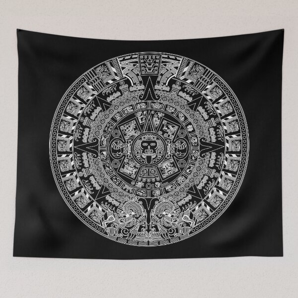 Item preview, Aztec Calendar (white) designed and sold by avidfan2000.