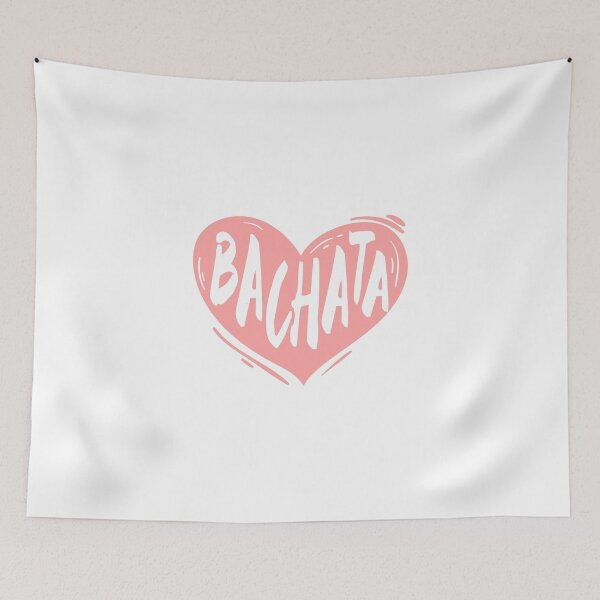 Item preview, bachata heart pink designed and sold by feelmydance.