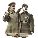 #Stalin #Soviet #Propaganda #Posters #twopeople #matureadult #adult #standing #militaryofficer #militaryperson #military #people #uniform #army #portrait #militaryuniform #war #realpeople #men #males by znamenski