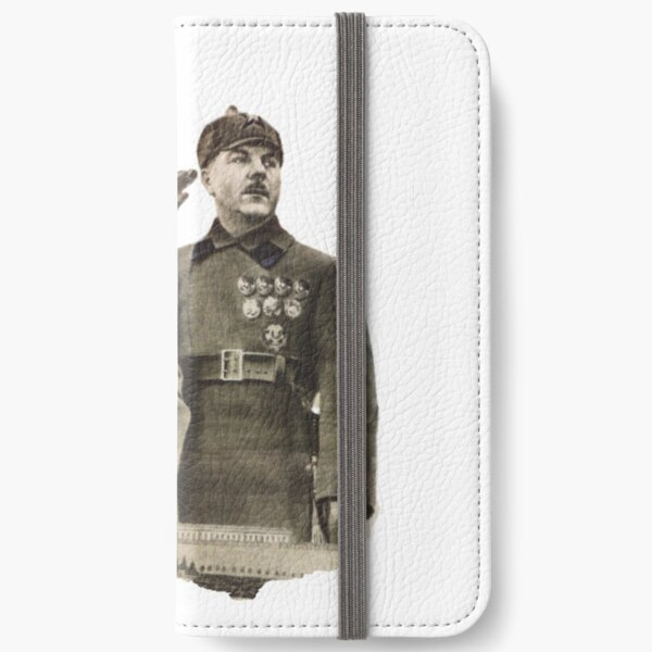 #Stalin #Soviet #Propaganda #Posters #twopeople #matureadult #adult #standing #militaryofficer #militaryperson #military #people #uniform #army #portrait #militaryuniform #war #realpeople #men #males iPhone Wallet