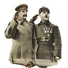 #Stalin #Soviet #Propaganda #Posters #twopeople #matureadult #adult #standing #militaryofficer #militaryperson #military #people #uniform #army #portrait #militaryuniform #war #realpeople #men #males by znamenski