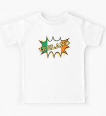 "KA-POW" Irish Flag Kids Tee