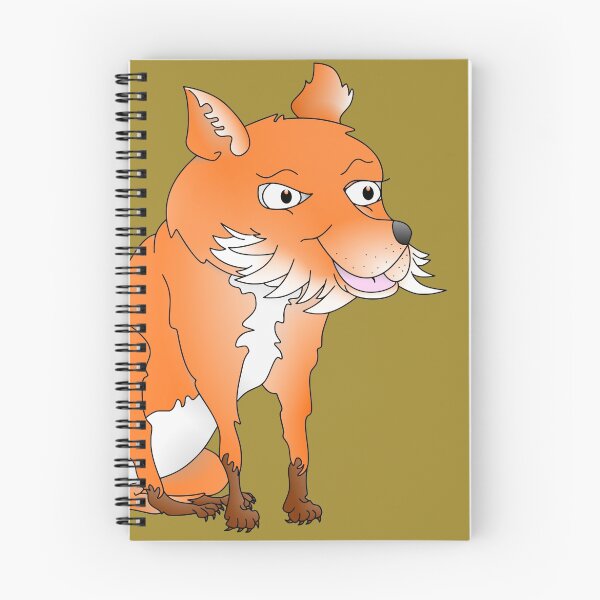 Aperçu de l'œuvre Dessin animé Fox créée et vendue par piedaydesigns.