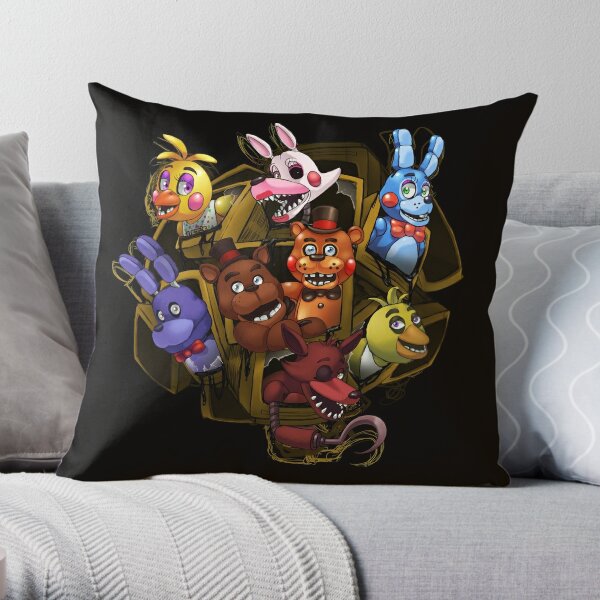 Five Nights at Freddy's Pillows - FNAF 2 animatronics Throw Pillow RB1602 - Five  Nights at Freddy's Store