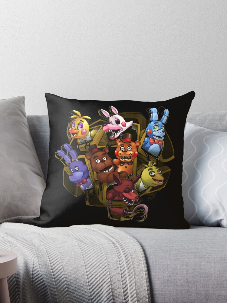 Five Nights at Freddy's Pillows - FNAF 2 animatronics Throw Pillow RB1602 - Five  Nights at Freddy's Store