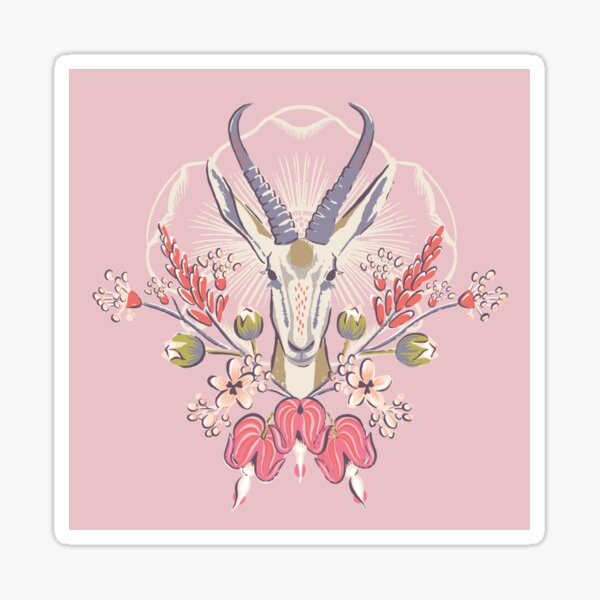 Gazelle Sticker