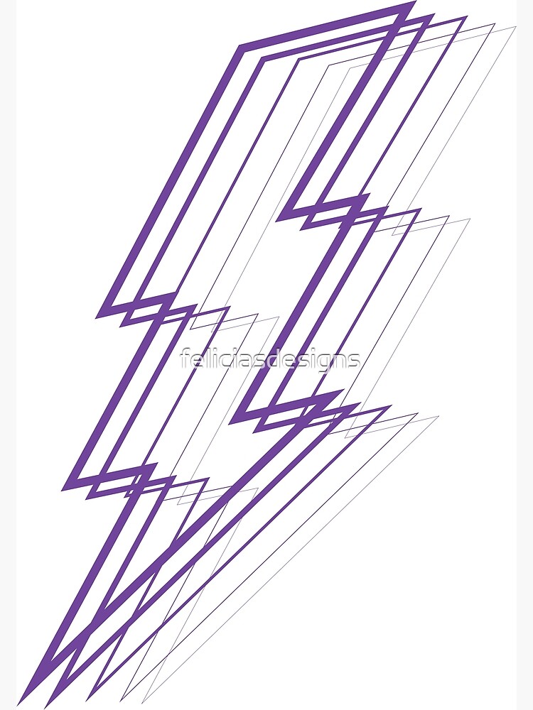 Purple Lightning by feliciasdesigns