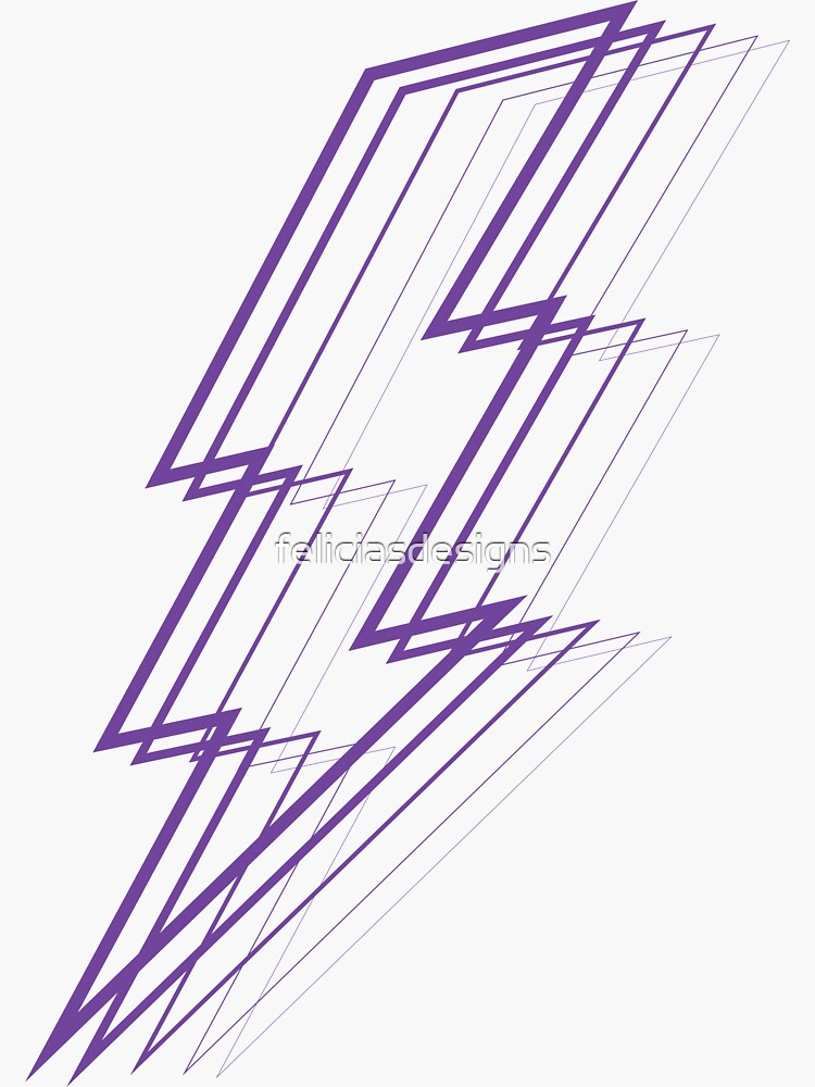 Purple Lightning by feliciasdesigns