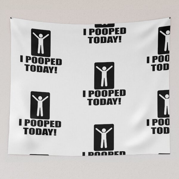 Item preview, I POOPED TODAY! FUNNY GIFT IDEA designed and sold by JamesandLuis.