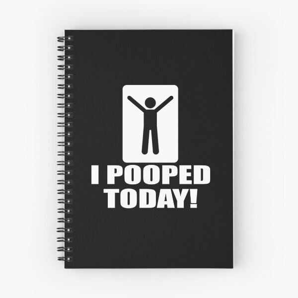 Item preview, I POOPED TODAY! FUNNY GIFT IDEA designed and sold by JamesandLuis.
