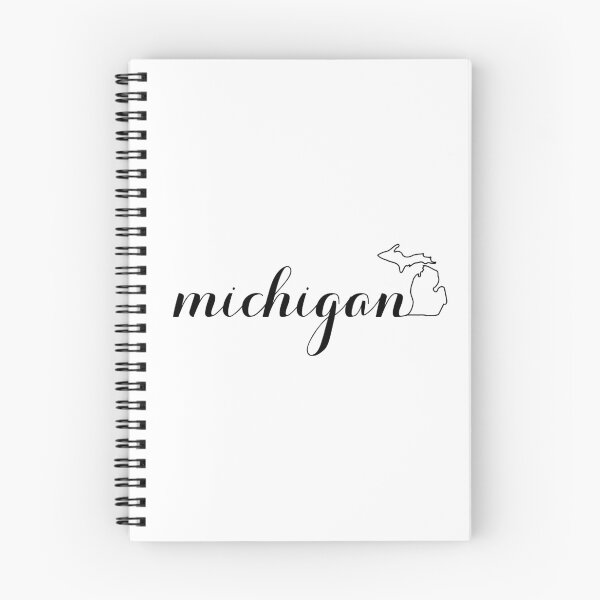 Artikelvorschau, Bundesstaat Michigan mit Umriss-Symbol entworfen und verkauft von laurcich.