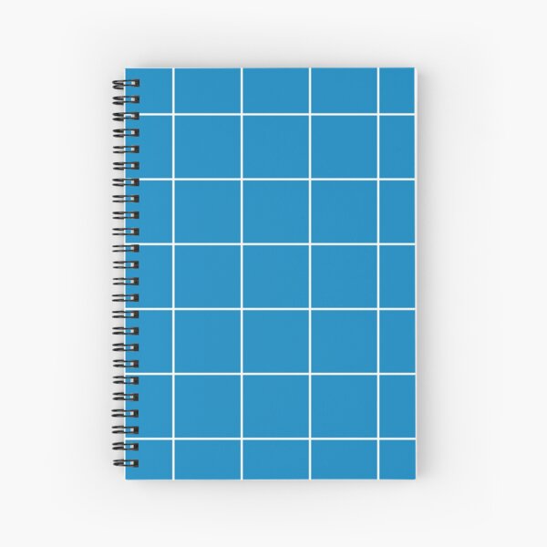 Baby Blue Square Notebook, Zazzle