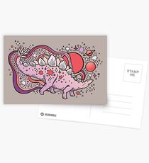 Star Stego | Space Sparkle Palette Postcards