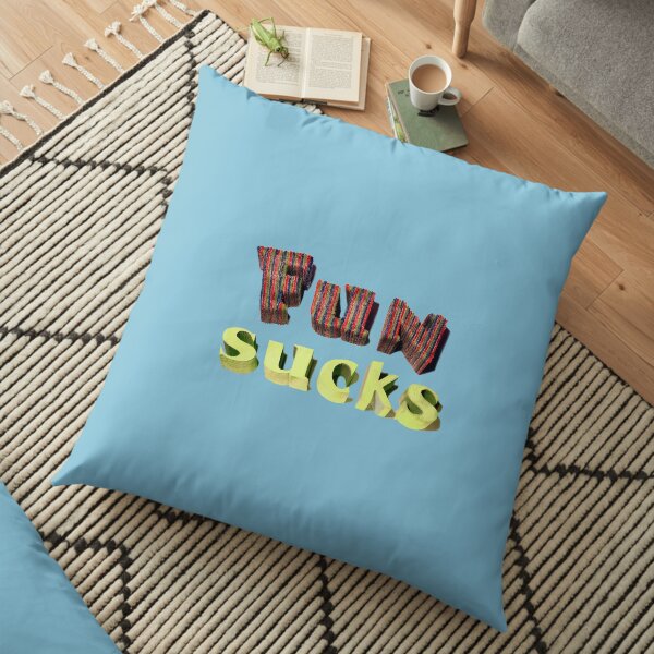 Sourpunch Fun Sucks Floor Pillow
