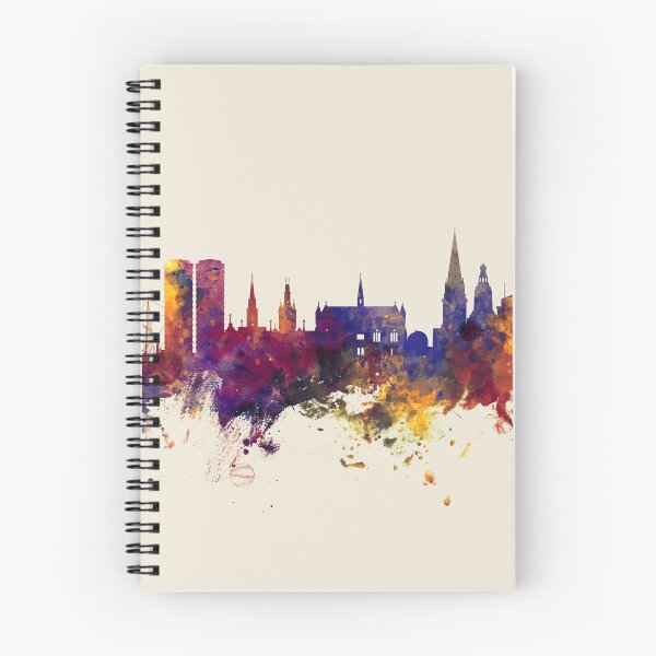 Item preview, Dundee Scotland Skyline designed and sold by ArtPrints.