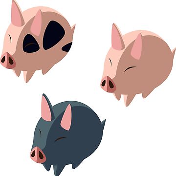 Aperçu de l'œuvre Pack d'autocollants Wind Waker Pig de dicktree