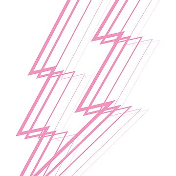 Artwork thumbnail, Pink Lightning by feliciasdesigns