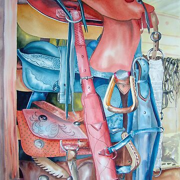 Artwork thumbnail, Blue Saddle by kandyce