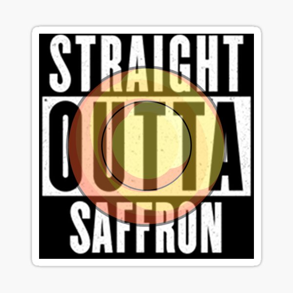 Item preview, Straight Outta Saffron - Saffron City designed and sold by mangaBear.