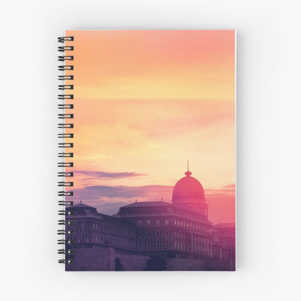 Item preview, Sunset Over Buda Castle designed and sold by Paula Bielnicka.
