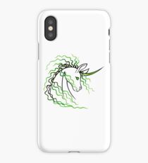 Ki-Rin (Japanese Unicorn) - Green iPhone Case