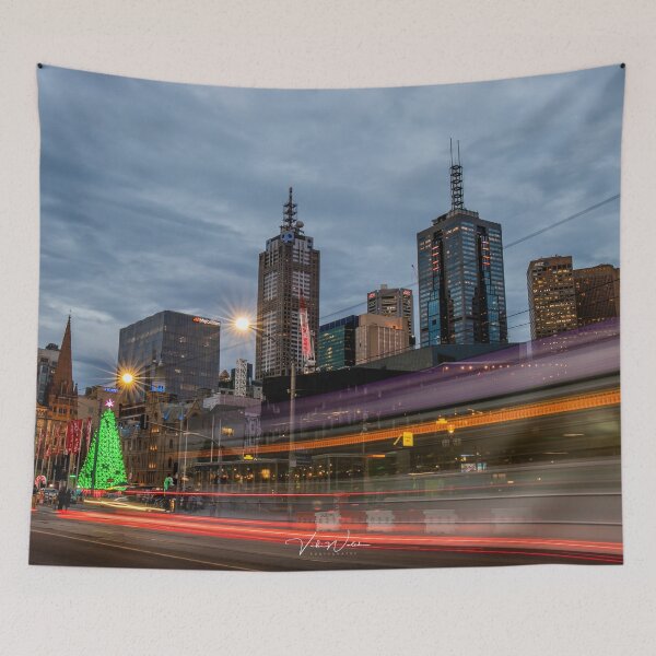 Item preview, Federation Square Melbourne - Christmas 2018 designed and sold by Vicki Walsh.