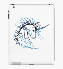 Ki-Rin (Japanese Unicorn) - Blue iPad Case/Skin