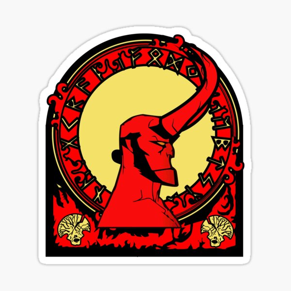 Aperçu de l'œuvre Our Boy Hellboy créée et vendue par jeanguer.