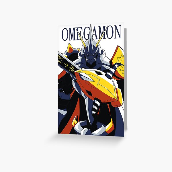Omegamon Omnimon" Greeting Card for Sale by mounta | Redbubble