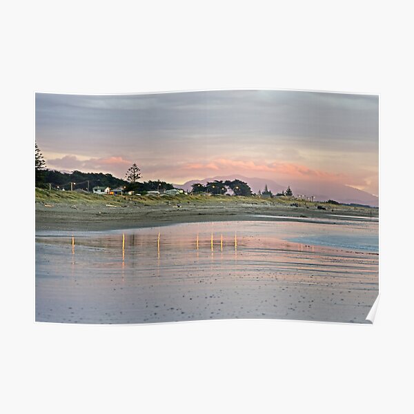 The Bright Lights of Otaki Beach Poster