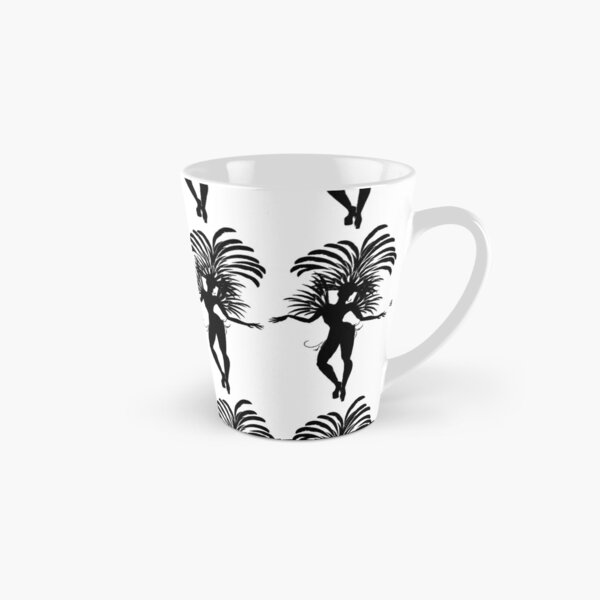 Dance, #Dance, nature, leaf, illustration, young, stencil, palm tree, plant, tree, vertical, cut out, beauty, beauty in nature, non-urban scene Tall Mug