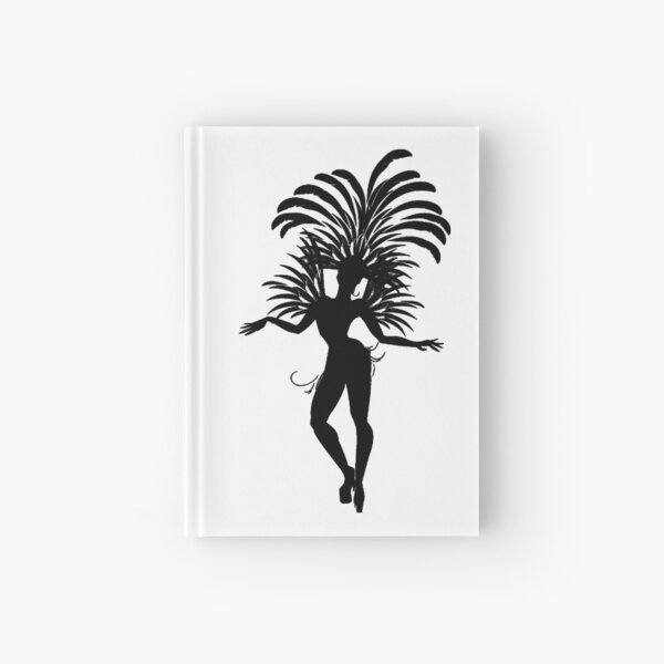 Dance, #Dance, nature, leaf, illustration, young, stencil, palm tree, plant, tree, vertical, cut out, beauty, beauty in nature, non-urban scene Hardcover Journal