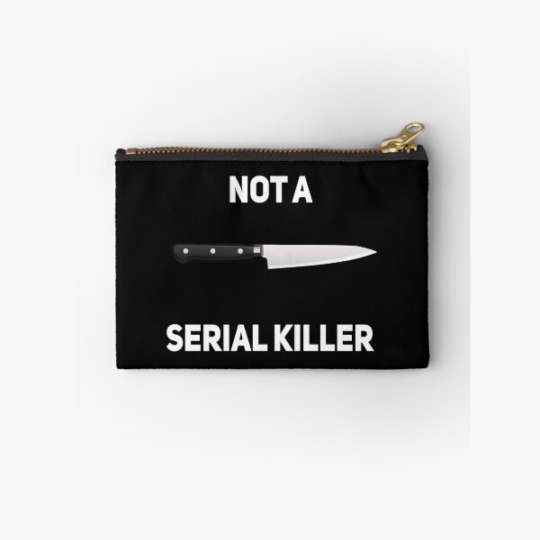 Item preview, Not A Serial Killer Funny Murderer Knife T-Shirt designed and sold by Joepseudo.