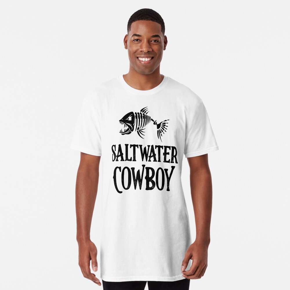 Saltwater Cowboy - Fishing Essential T-Shirt for Sale by