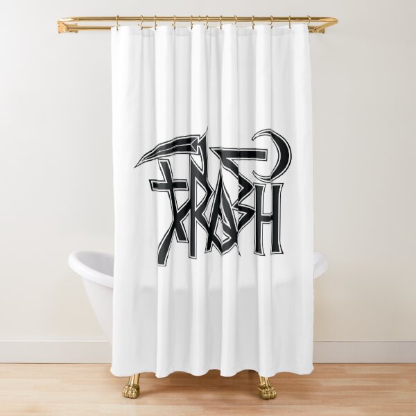 TRASH Shower Curtain