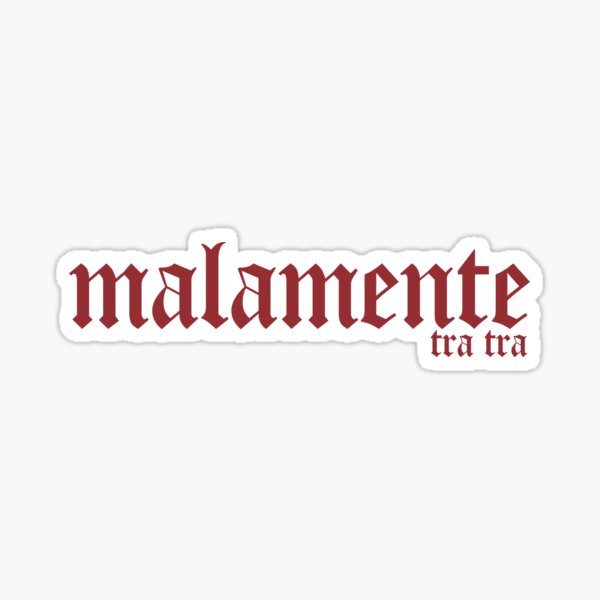 Rosalía | Malamente Pegatina