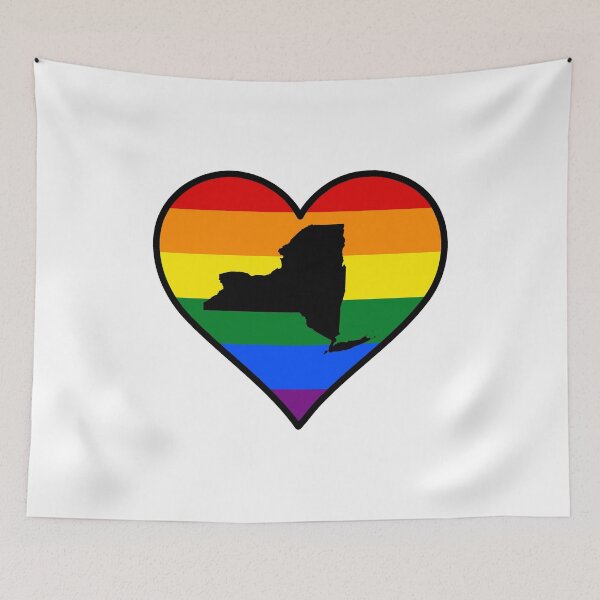 Item preview, New York Pride Heart designed and sold by fearcity.